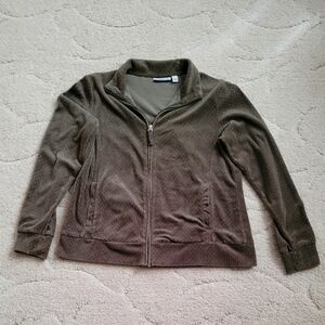 Green Croft & Barrow Sweater Jacket